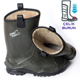 Resim AyrStore Pollyboot Power Rigger Çizme Çelik Burunlu 41 Numara 