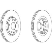 Resim MAGNETTI MARELLI 360704023400 Fren Diski Ön Megane III 08- Megane IV 15- Laguna III 07- Scenic III 08- Fluence 08- / Duster 10- Havalı 280Mm 