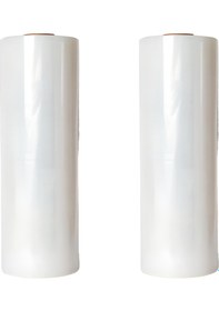 Resim Palet Streç Film 17 Micron 25 Cm X 300 M Şeffaf 2 Adet 