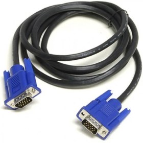 Resim S-Line 4K Destekli Çift Filtreli 3 Metre Vga Kablosu Ekran Lcd Monitör Projeksiyon Bağlantı Kablosu 