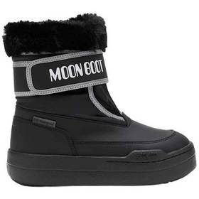 Resim N001 Black Bot Kız Çocuk 80d3440030-n001 Moon Bootmb Jr Park Strap Siyah 
