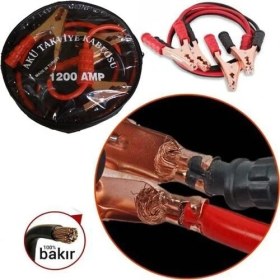 Resim SP Akü Takviye Kablosu 1200 Amper (Taşıma Çantalı) 