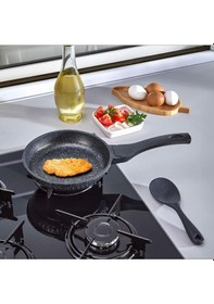 Resim Kaliteli Opalı Granit Döküm Tava 28 Cm Diğer 