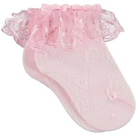Resim Civil Girls Ekinoks Kız Çocuk Soket Çorap 3-9 Yaş Pembe 09d83g00323s1 Pembe 