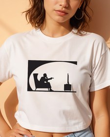 Resim Tell Me The Truth Crop Tişört 