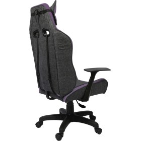 Resim Rebelx Kumaş Kaplama Ergonomik Oyuncu Koltuğu Sabit Oturak 360° Döner Mekanizma Yüksek Yoğunluklu Sünger 