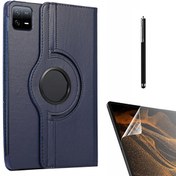 Resim Xiaomi Mi Pad 6 Pro Kılıf Kapaklı Standlı 360 Dönebilen Koruma Dn22 + Nano + Kalem Lacivert Gpack