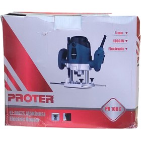 Resim Proter Profesyonel El Freze Makinası PR108E 1200W 
