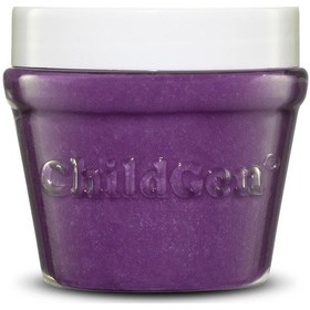 Resim Childgen Doğal Oyun Hamuru- 125 Gr Mor - Premium Kavanoz Çok Renkli 