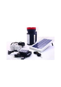 Resim Solar Güneş Enerjili Fener Işıldak Led Ampül Wt-315 Siyah 