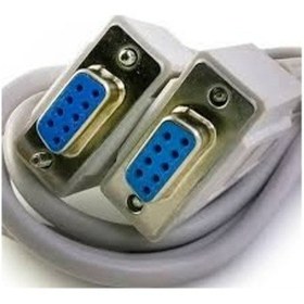 Resim Rs232 Dişi Dişi Kablo 1.8Mt Uydu Güncelleme Kablosu 