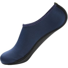 Resim Mufunye Deniz Ayakkabısı Nylon+kauçuk Antipatik Hızlı Kuruyan Neopren İçli Plaj Sörf Yüzme L Beden Lacivert 