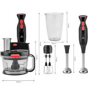 Resim Karaca Turbo Fonksiyon 1,5 L Geniş Hazne Mutfak Robotu 2000 W 