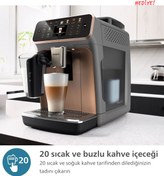 Resim Philips 5500 Seri 20 Çeşit Sıcak & Soğuk Lezzetli İçeçek Premium LatteGo Tam Otomatik Espresso Makinesi 