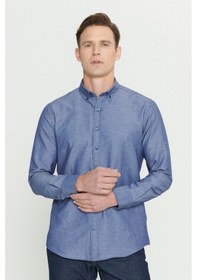 Resim AC&Co / Altınyıldız Classics Erkek Gömlek (465701802) Mavi 