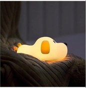 Resim Metabagua Lucky Power Sevimli Köpek Lambası, Şarj Edilebilir, Ayarlanabilir Parlaklık 3xykkx Beyaz 