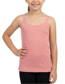 Resim ALYA UNDERWEAR Kız Çocuk - Garson İp Askılı %100 Pamuklu Atlet Kalpli Jakarlı Kumaş 5'li Paket 