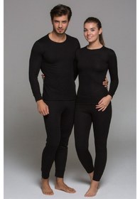 Resim Thermoform Heavy Unisex Termal İçlik Siyah (393219996) Siyah 