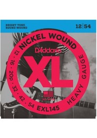 Resim Exl145 012 Elektro Gitar Tel Seti Xl Heavy 