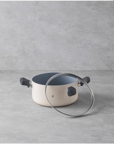 Resim Prego Cerawell Seramik Tencere Krem - 24 Cm 