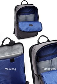 Resim D-pack Erkek Gri Kumaş Sırt Çantası - Gri / STANDART 