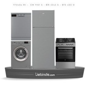 Resim Beko 4 lü Bahar Çeyiz Paketi-2 ( 970406 MI + CM 9101 S + BM 3043 S + BFE 400 G) 
