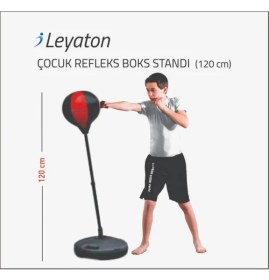 Resim Leyaton Boks Antrenman Seti Boks Standı 90-120 cm 