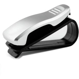 Resim CetKing Oto Araç Içi Mandallı Gözlük Tutucu Güneş Gözlüğü Tutma Klipsi Gümüş - AL2994 