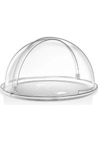 Resim Ztf Global Trade Gastroplast ,kırılmaz , Ultra Hafif ,şeffaf , Polikarbon Plastik Fanus ve Tepsi Setleri .otel ,pastane,kafe,ev ve Restoranlar Için. 