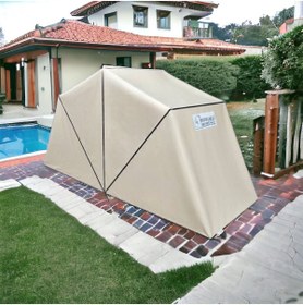 Resim Kafkas (Büyük Boy) 175x125x350 Portatif Motosiklet Garaj Sistemi 