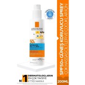 Resim Seddar Collection La Roche Posay Anthelios Dermo Pediatrics Invisible Sprey SPF50+ 200 ml 