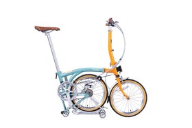 Resim DAHON LUNDEN 16 JANT KATLANIR BİSİKLET VB 7V TURUNCU-MAVİ 