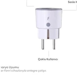 Resim Teknocan Marketing Wi-Fi Akıllı Priz (16A) 