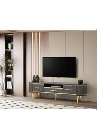 Resim Mobilgen Öykü Tv Sehpası Antrasit 