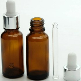 Resim Damlalıklı 20 ml 5 Adet Amber Şişe 