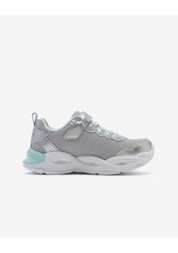 Resim Skechers Twısty Glow Büyük Kız Çocuk Gri Işıklı Spor Ayakkabı 303717l Smlt Gri 