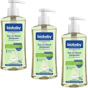 Resim Biobaby Ultra Hassas Bebek Saç Ve Vücut Şampuanı 500 ml 3 ADET 