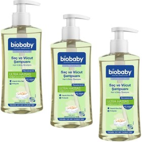 Resim Biobaby Ultra Hassas Bebek Saç Ve Vücut Şampuanı 500 ml 3 ADET 