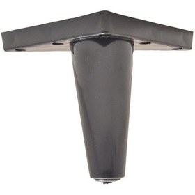 Resim Zeygen Sena Plastik Mobilya Baza Koltuk Kanepe Ayağı 4 Adet 12 Cm Siyah 