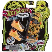 Resim Hot Wheels Skate Neon Temalı Parmak Kaykay ve Ayakkabı Paketleri HPG21-HVK43 