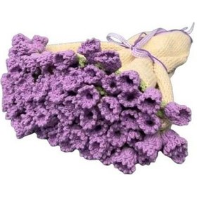 Resim Tongxida Özel El Örgü Seti: Zeytin Çiçeği Desenli Battaniye, Döşeme/ev Dekorasyonu 