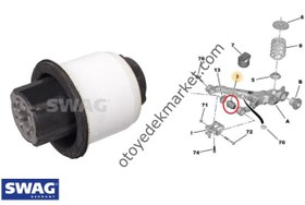 Resim Opel Vivaro (2018-2024) Arka Travers Salıncak Burcu (Swag) 