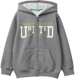 Resim Benetton United Colors Of Bordo Erkek Çocuk Baskılı Sweatshirt, 5003306411 