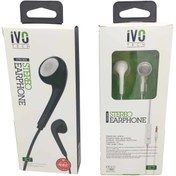Resim Stereo Earphone Kablolu Kulaklık Siyah Beyaz İvotech K7 Diğer