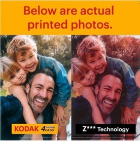 Resim Kodak Mini Shot 2 Retro Anında Fotoğraf Yazıcısı Ve Kamera Beyaz Renkli Taşınabilir Tasarım Çok Renkli 