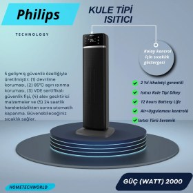 Resim Philips Akıllı Kule Seramik Isıtıcı 