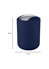 Resim 2 Li Çöp Kovası Lacivert Brasil Model 18 X 15 - 31 X 19,5 Lacivert 