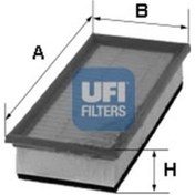 Resim UFI 30.233.00 Hava Filtresi Scudo / 407 04- Expert / C5 Jumpy 1.6 HDI 1.6 Mtj Dv6Ted4 