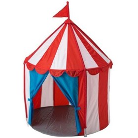 Resim İkea Cırkustalt Çocuk Bebek Katlanabilir Oyun Çadırı 100 x 120 CM 