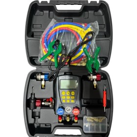 Resim Dijital Manifold Dijital Gaz Saati Seti 